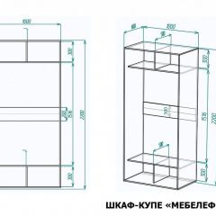 Шкаф-купе Мебелеф-5 | фото 7