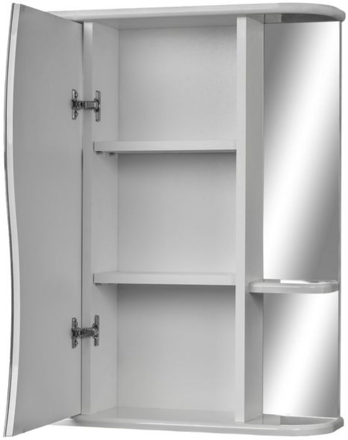 Шкаф-зеркало Волна 2-60 левый АЙСБЕРГ (DA1040HZ) | фото 2