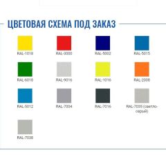 Шкаф для раздевалок усиленный ML-11-40 (базовый модуль) | фото 2