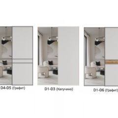 Шкаф-купе 1600 серии SOFT D6+D4+B2+PL2 (2 ящика+1штанга+1 полка) профиль «Капучино» | фото 12