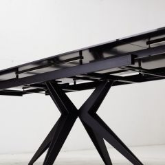 Стол FORIO 160 MATT BLACK MARBLE SOLID CERAMIC / BLACK, ®DISAUR | фото 6