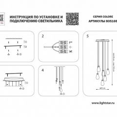 Подвесная люстра Lightstar Colore 805169 | фото 3