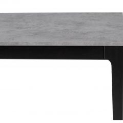 Стол деревянный Айленд 110(155)х68х76 бетон чикаго светло-серый / черный | фото 7