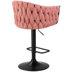 Барный стул 9690-LM Leon розовый / черный | фото 5
