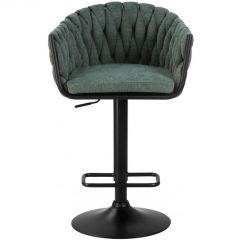 Барный стул 9690-LM Leon зеленый / черный | фото 7